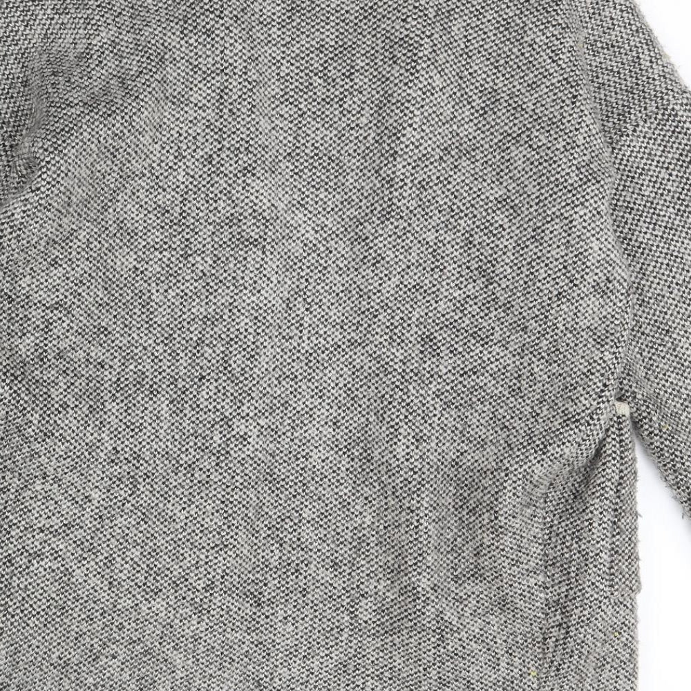 Atmosphere Womens Black Herringbone Jacket Size 10