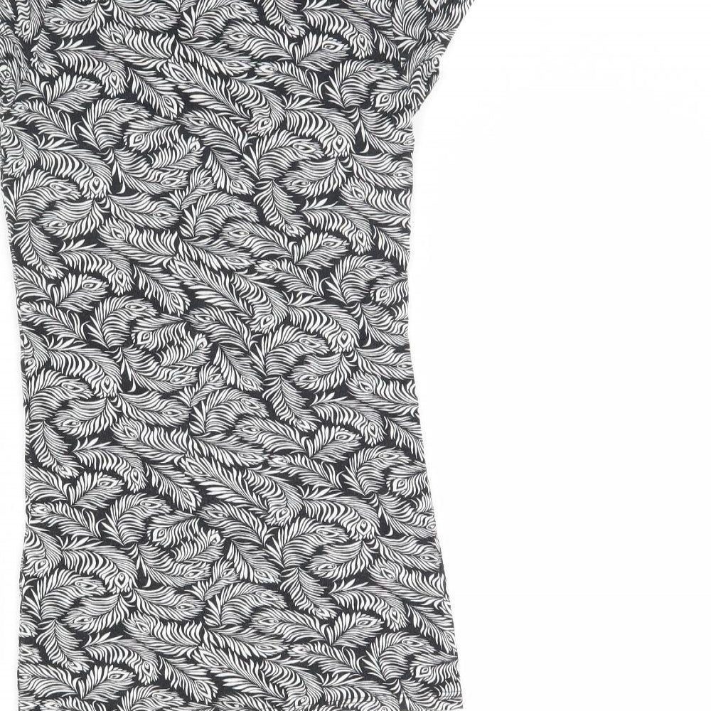 H&M Womens Black Fair Isle Basic Tank Size XS