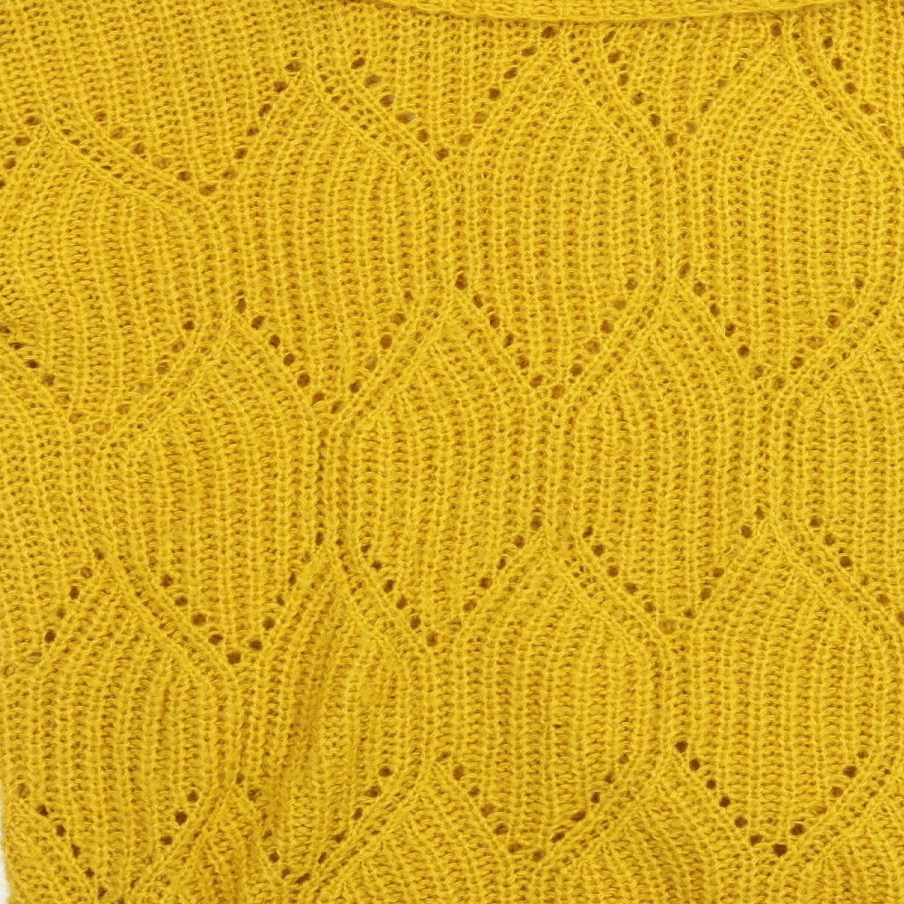 Sainsburys Womens Yellow Pullover Sweatshirt Size 16