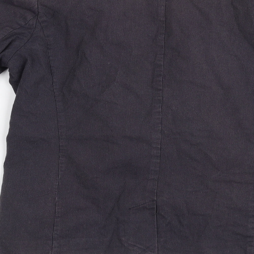 H&M Womens Blue Jacket Blazer Size 8