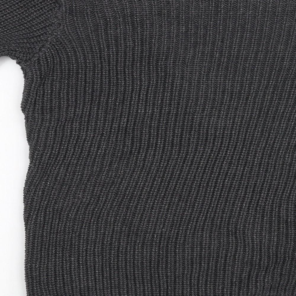 ESMARA Womens Grey Knit Cardigan Jumper Size 12