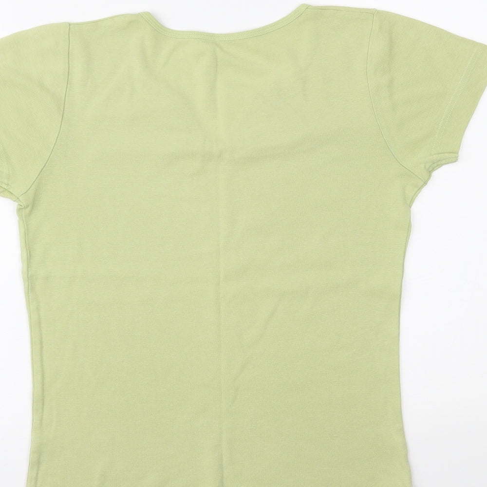 TU Womens Green Polo Size 10