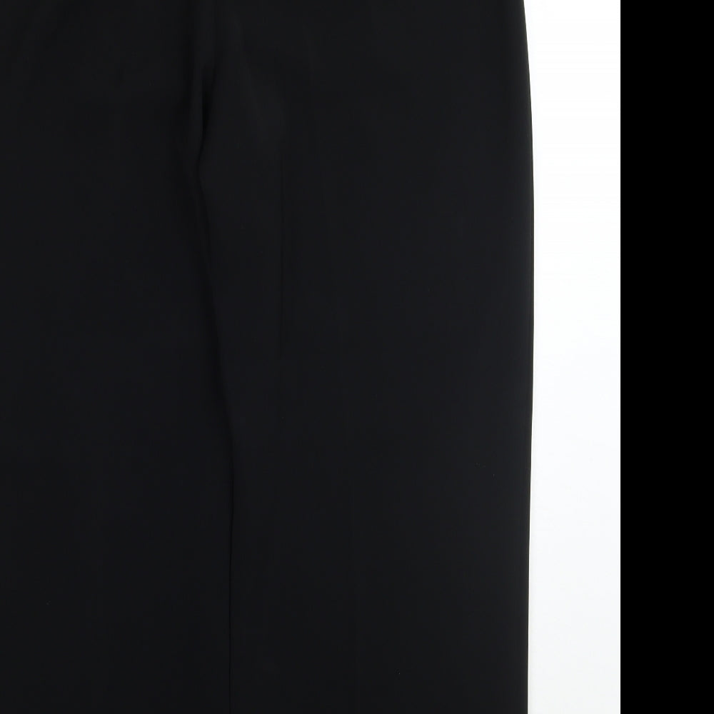 Frank wadler Womens Black Trousers Size 16 L33 in