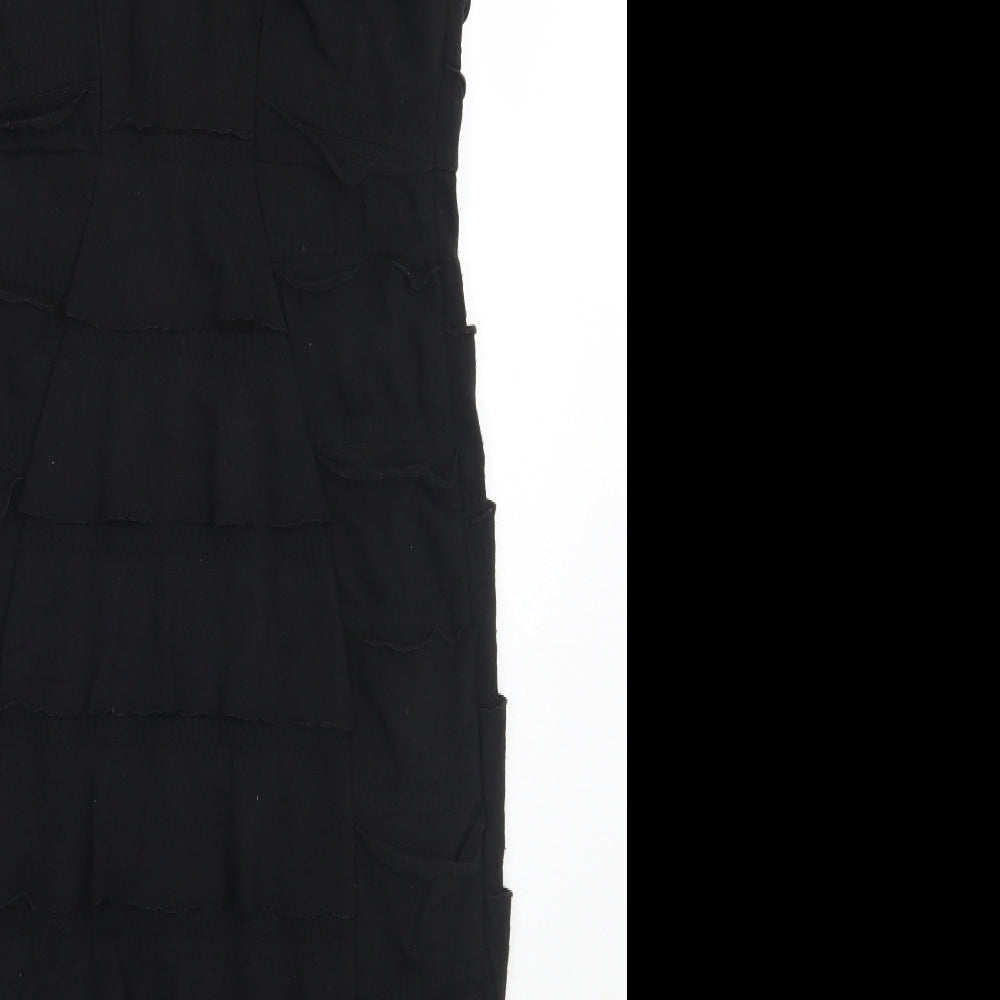 River Island Womens Black A-Line Size 10