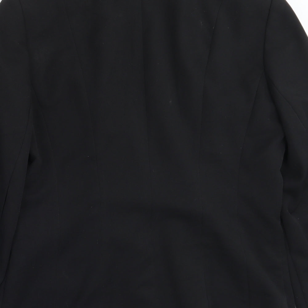 BHS Womens Black Jacket Coat Size 10