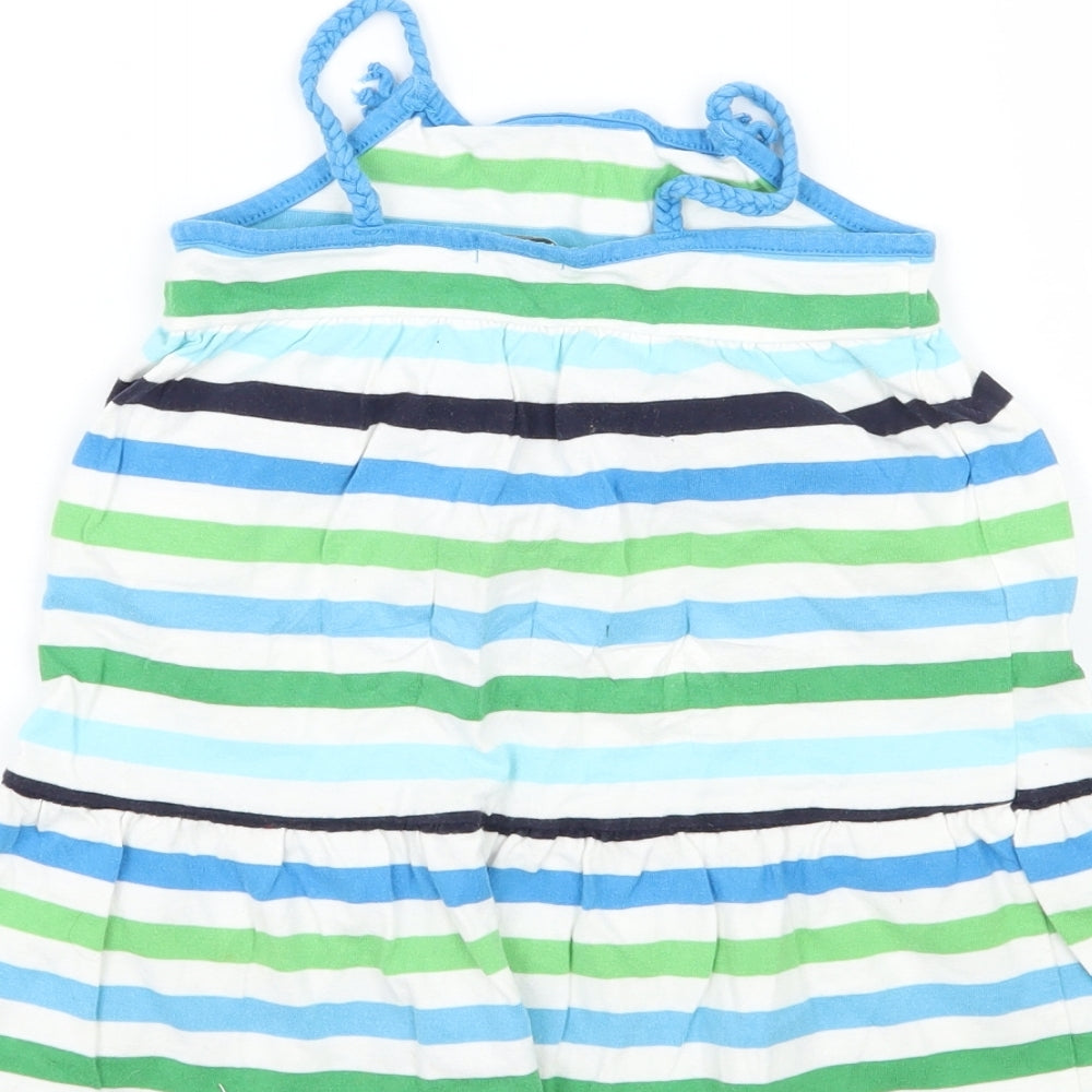 Gap Girls White Striped A-Line Size 2 Years