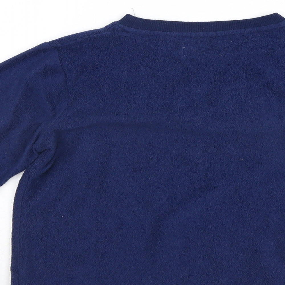 F&F Boys Blue Pullover Jumper Size 7-8 Years