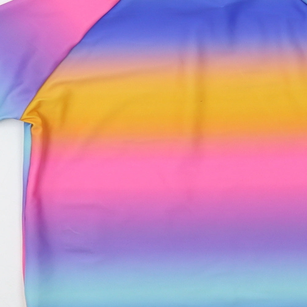 NEXT Girls Multicoloured Batik Basic T-Shirt Size 9 Years