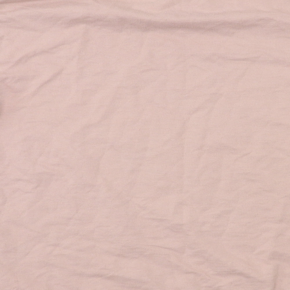 H&M Womens Pink Basic T-Shirt Size XS