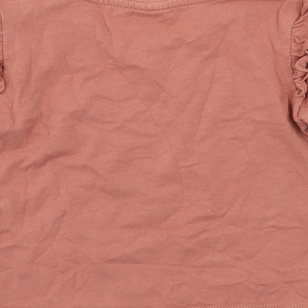 H&M Baby Pink Basic T-Shirt Size 12 Months