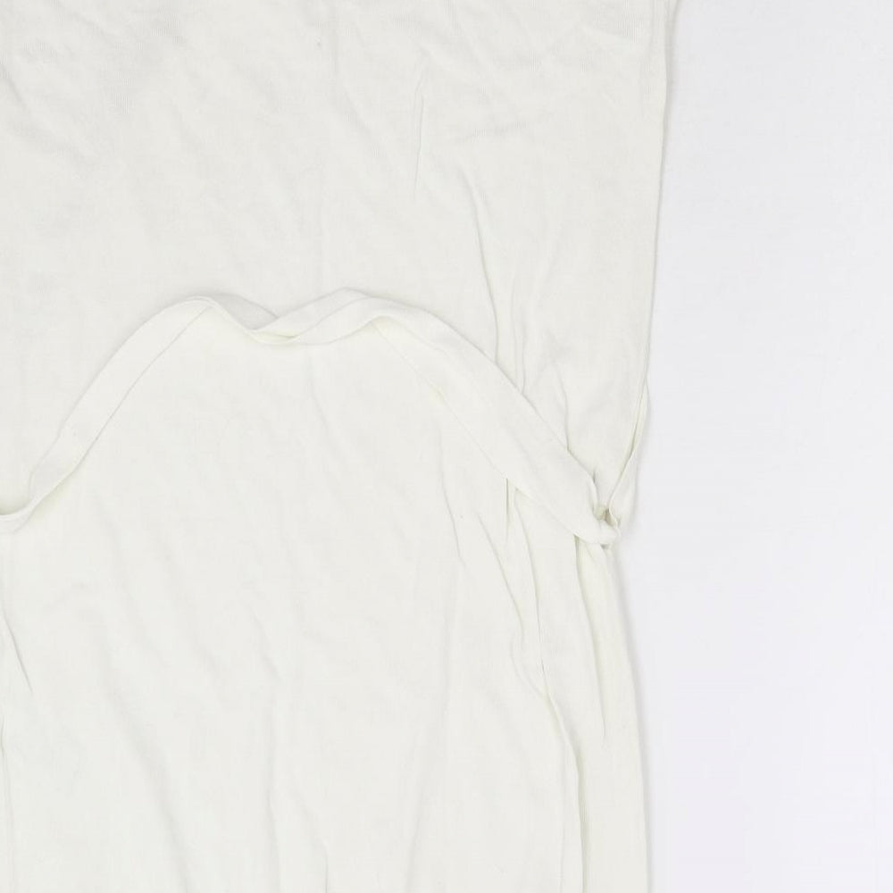 Warehouse Womens Ivory Tunic Jumper Size 10