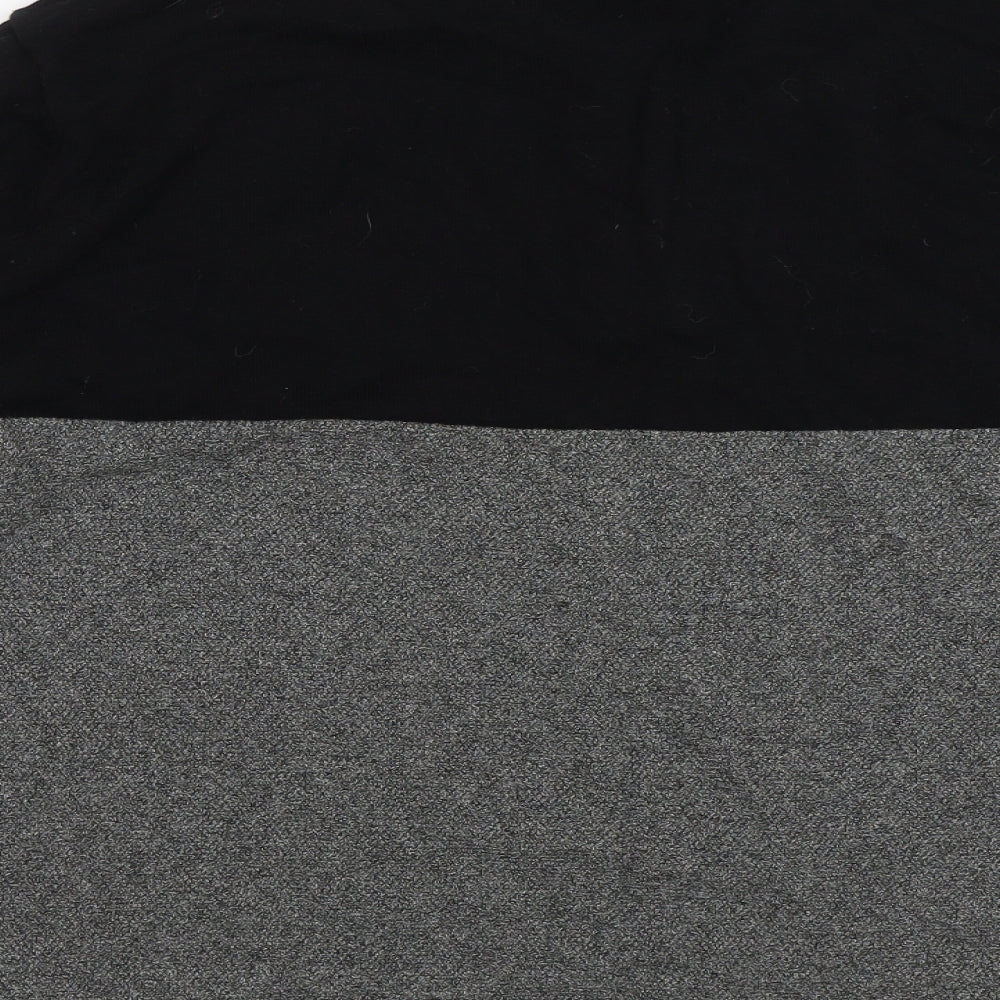 Red Herring Mens Black Pullover Jumper Size 2XL