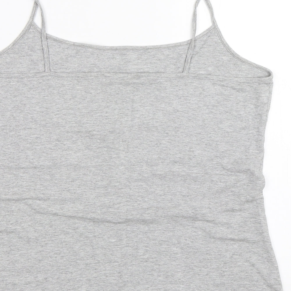Marks & Spencer Womens Grey Camisole Tank Size 16