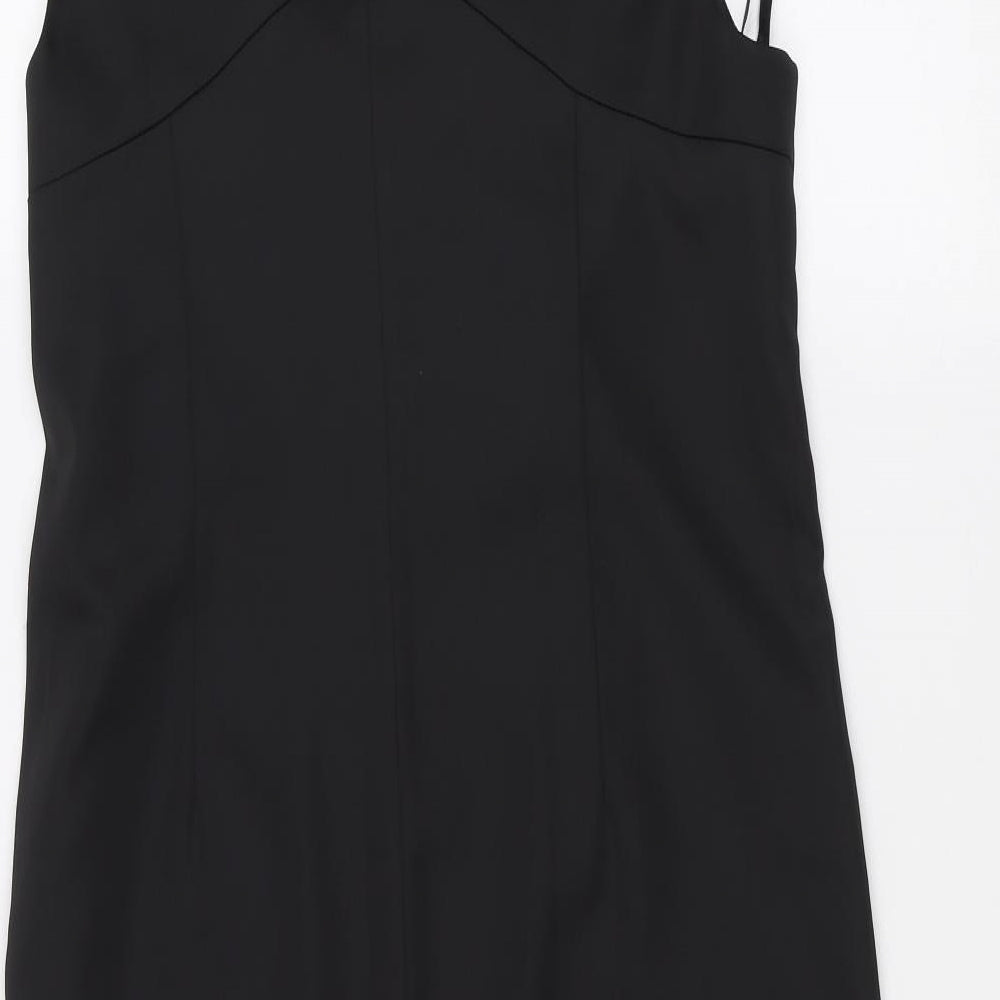 Teatro Womens Black A-Line Size 14