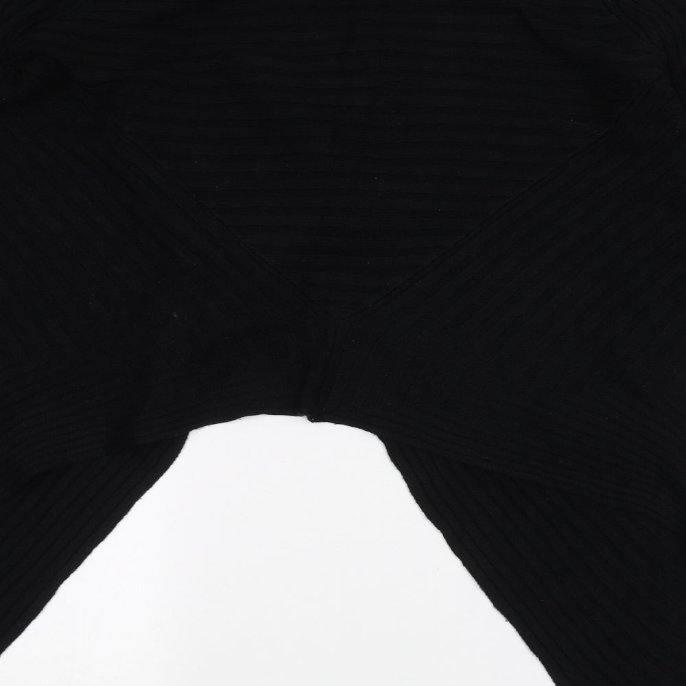 Preview Womens Black Cardigan Jumper Size S