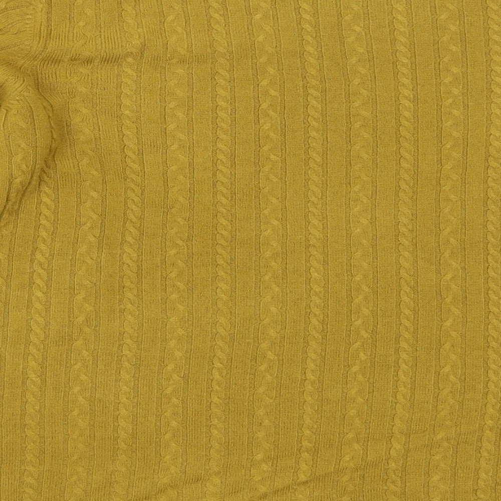 TU Womens Gold Pullover Jumper Size 14