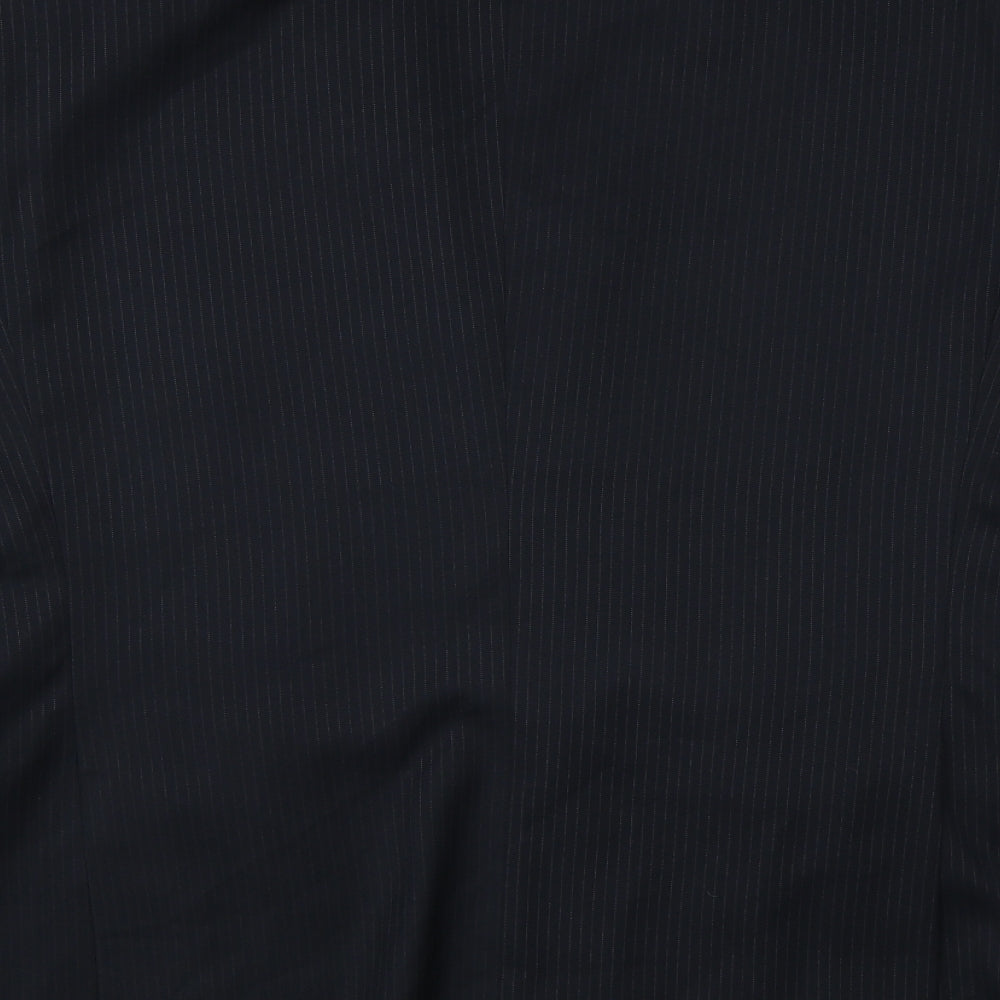 Next Mens Blue Striped Jacket Suit Jacket Size 42