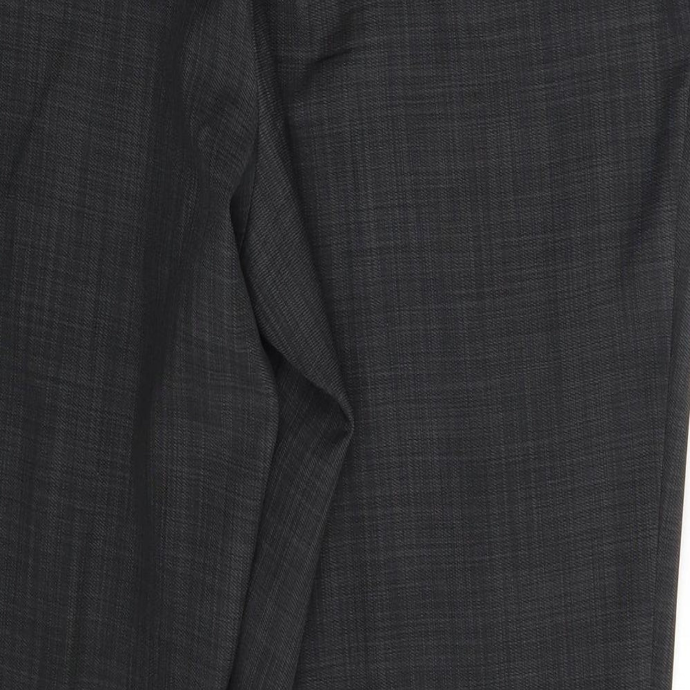 Classics Womens Grey Dress Pants Trousers Size 18 L27 in