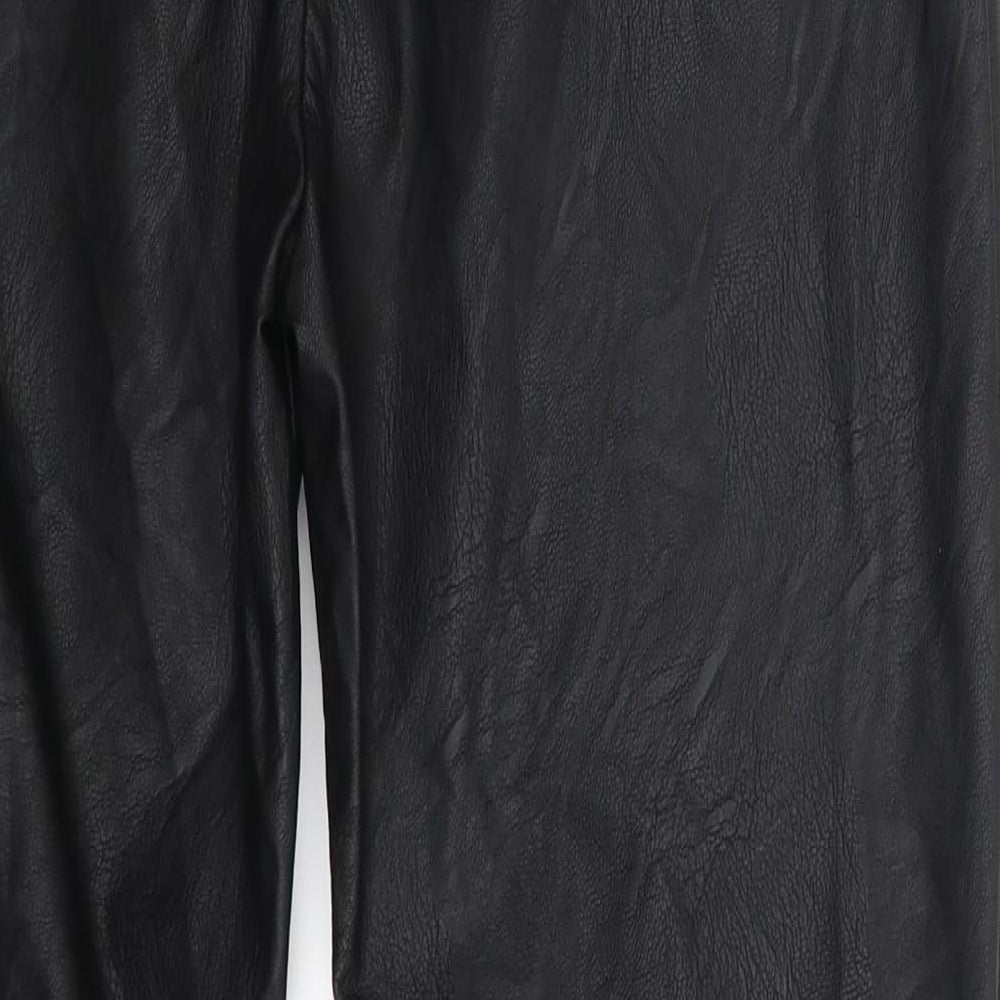 Today Womens Black Jogger Trousers Size 8 L26 in