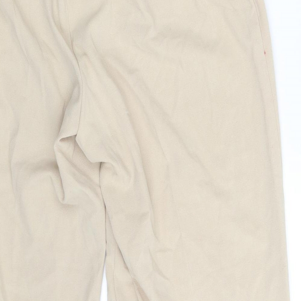 Glanmorsa Womens Beige Dress Pants Trousers Size 18 L25 in