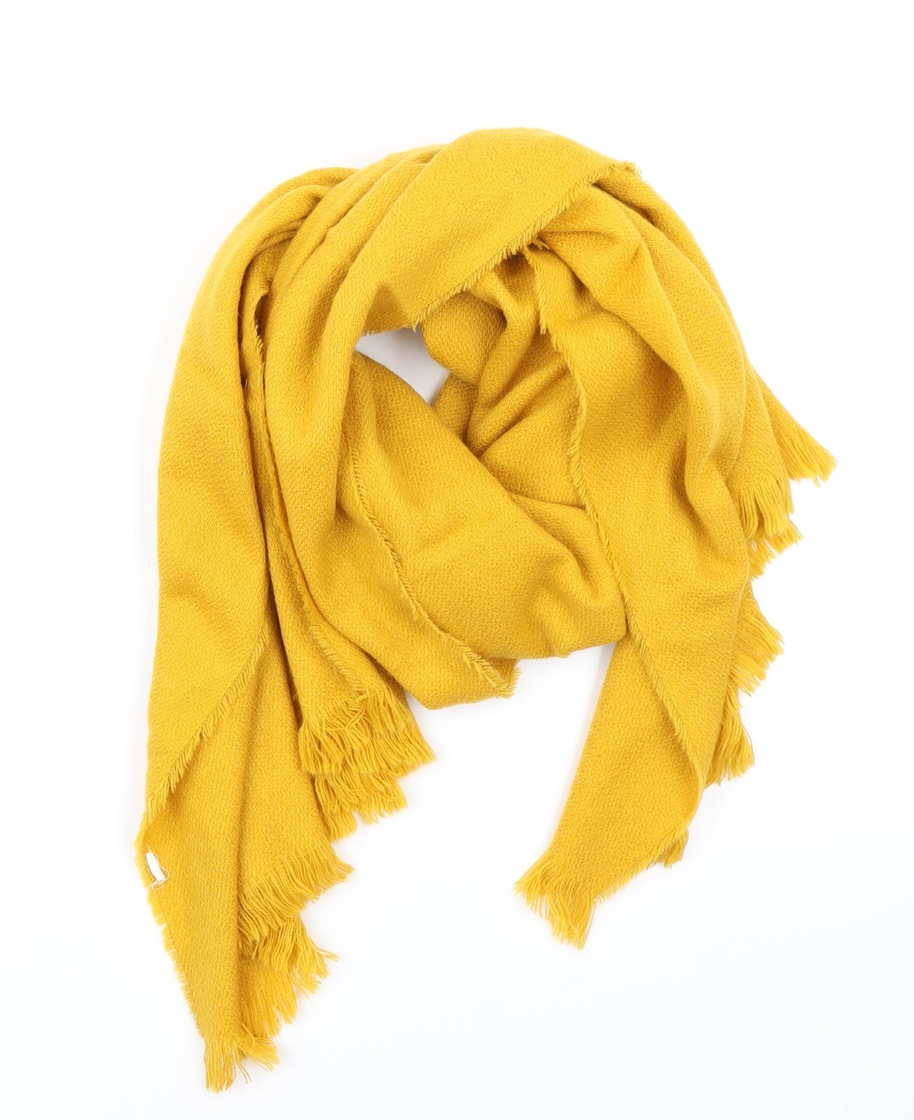 Preworn Womens Yellow Scarf