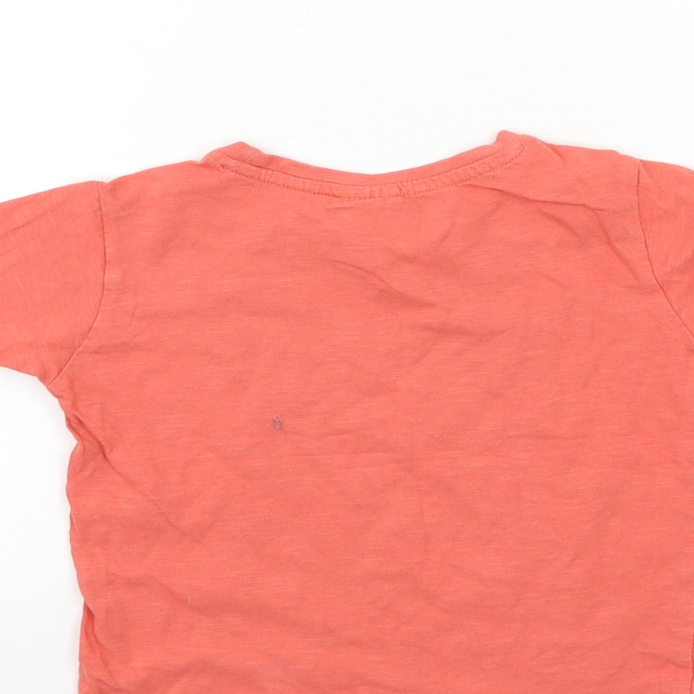 urban rascals Baby Orange Basic T-Shirt Size 24 Months