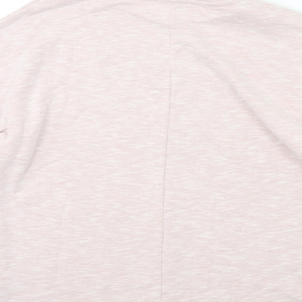 Papaya Womens Pink Jersey Pullover Sweatshirt Size S