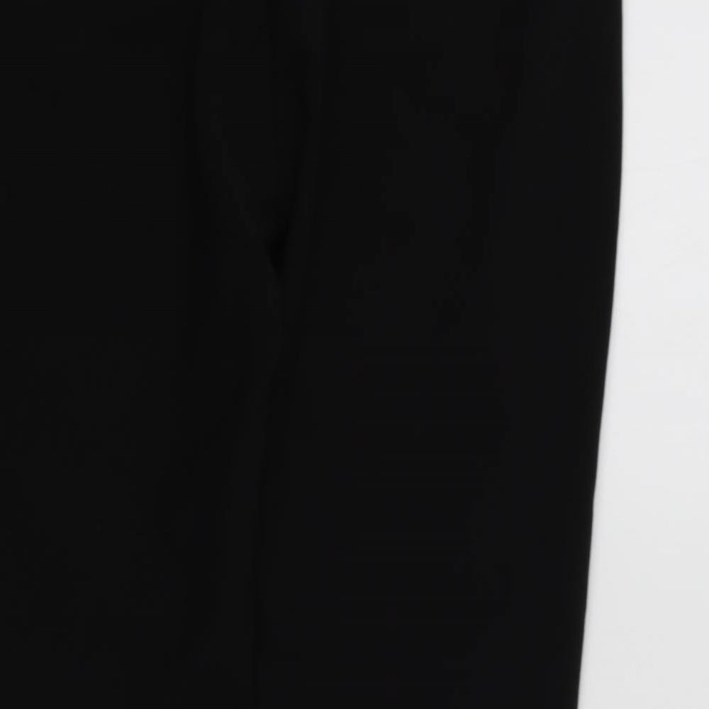 Next Womens Black Trousers Size 12 L26 in