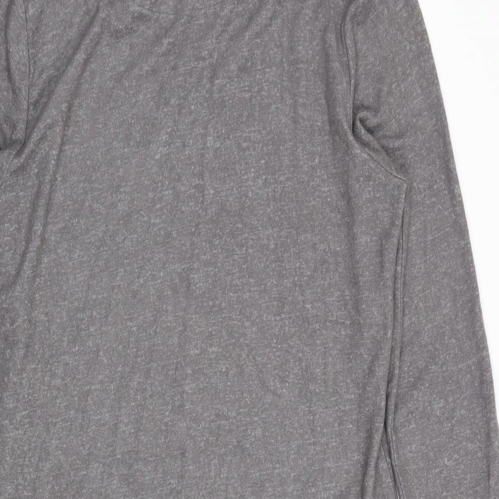 Viz A Viz Womens Grey Jumper Dress Size M