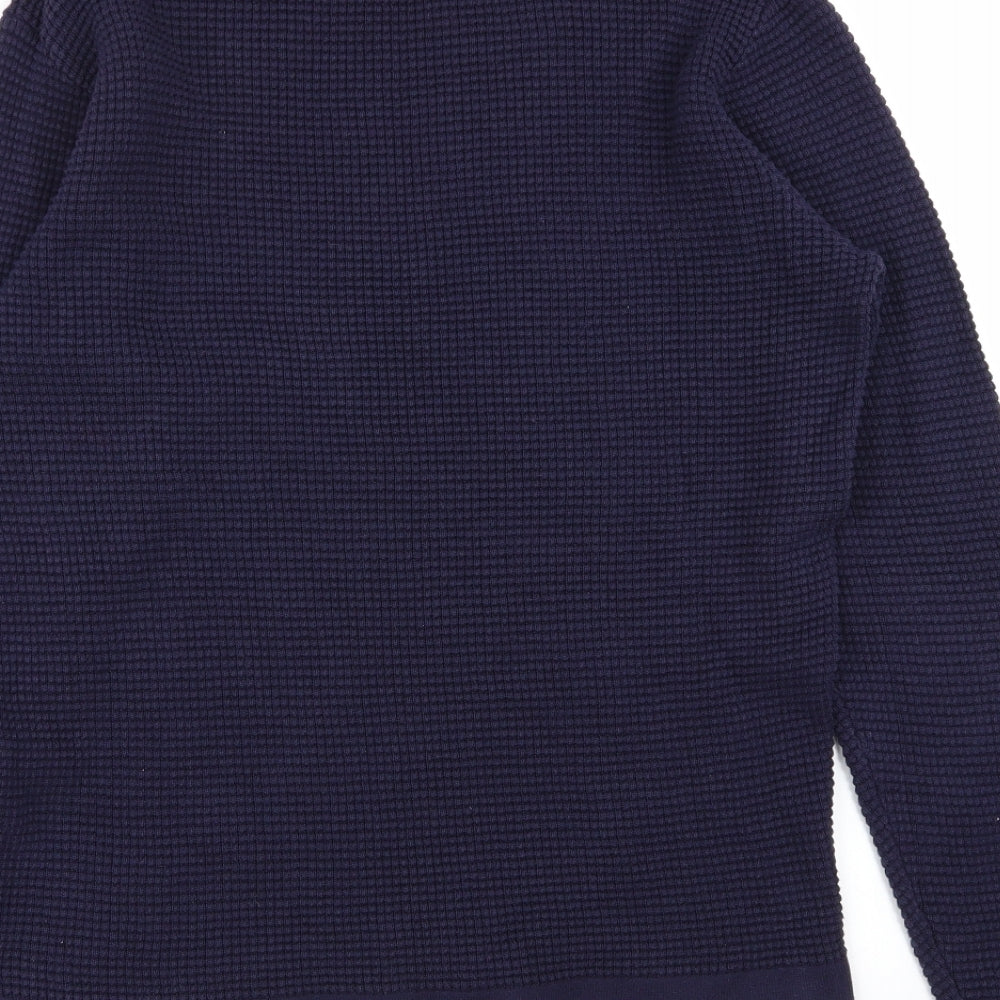 Cedarwood State Mens Blue Pullover Jumper Size M