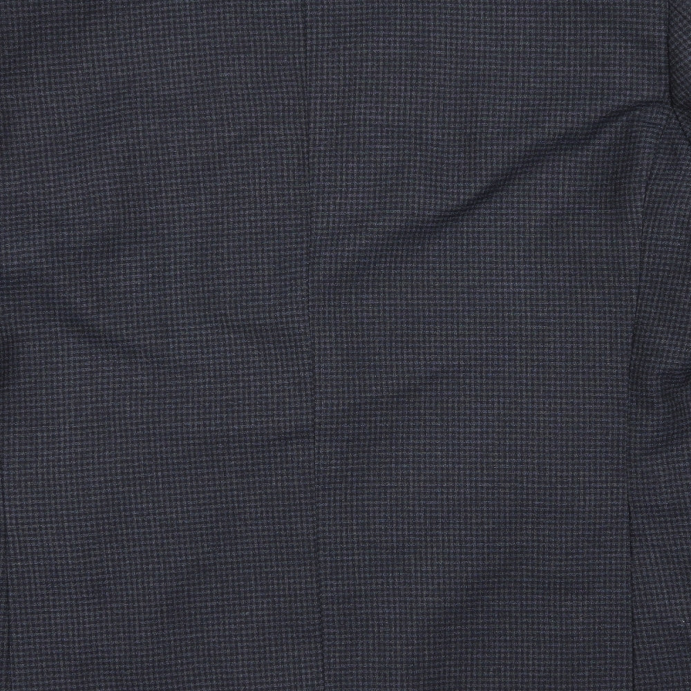 heritage collection Mens Blue Check Jacket Blazer Size 44