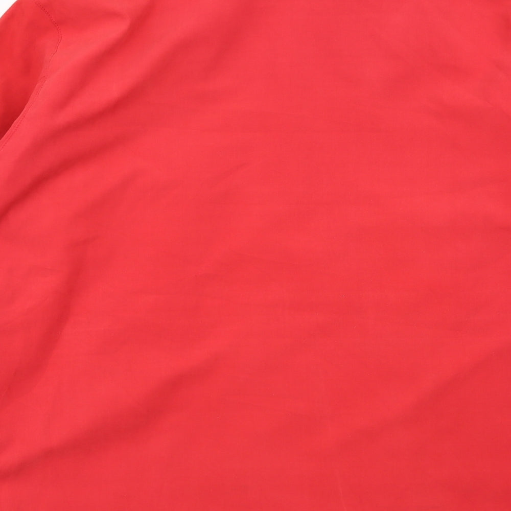essential outwear Womens Red Jacket Coat Size 14