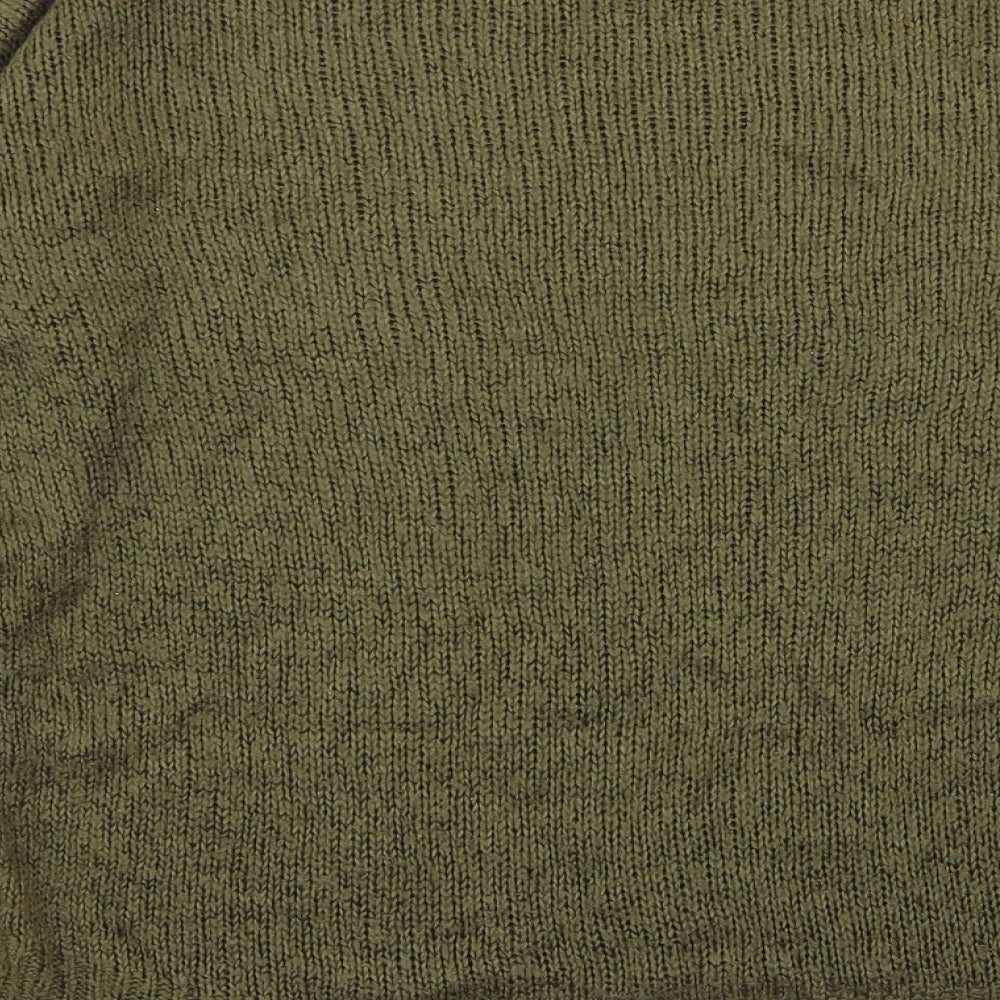 New Look Womens Green Pullover Jumper Size S