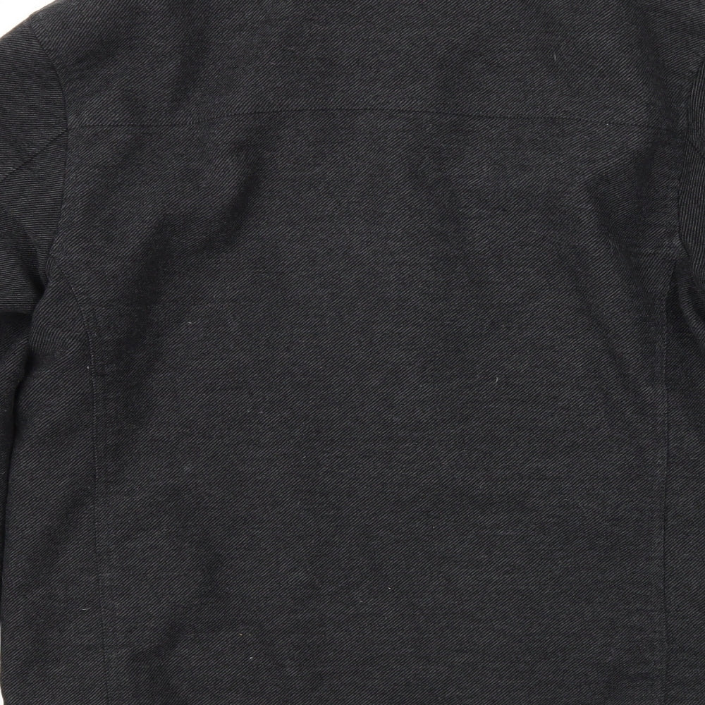 Matalan Mens Black Jacket Coat Size M