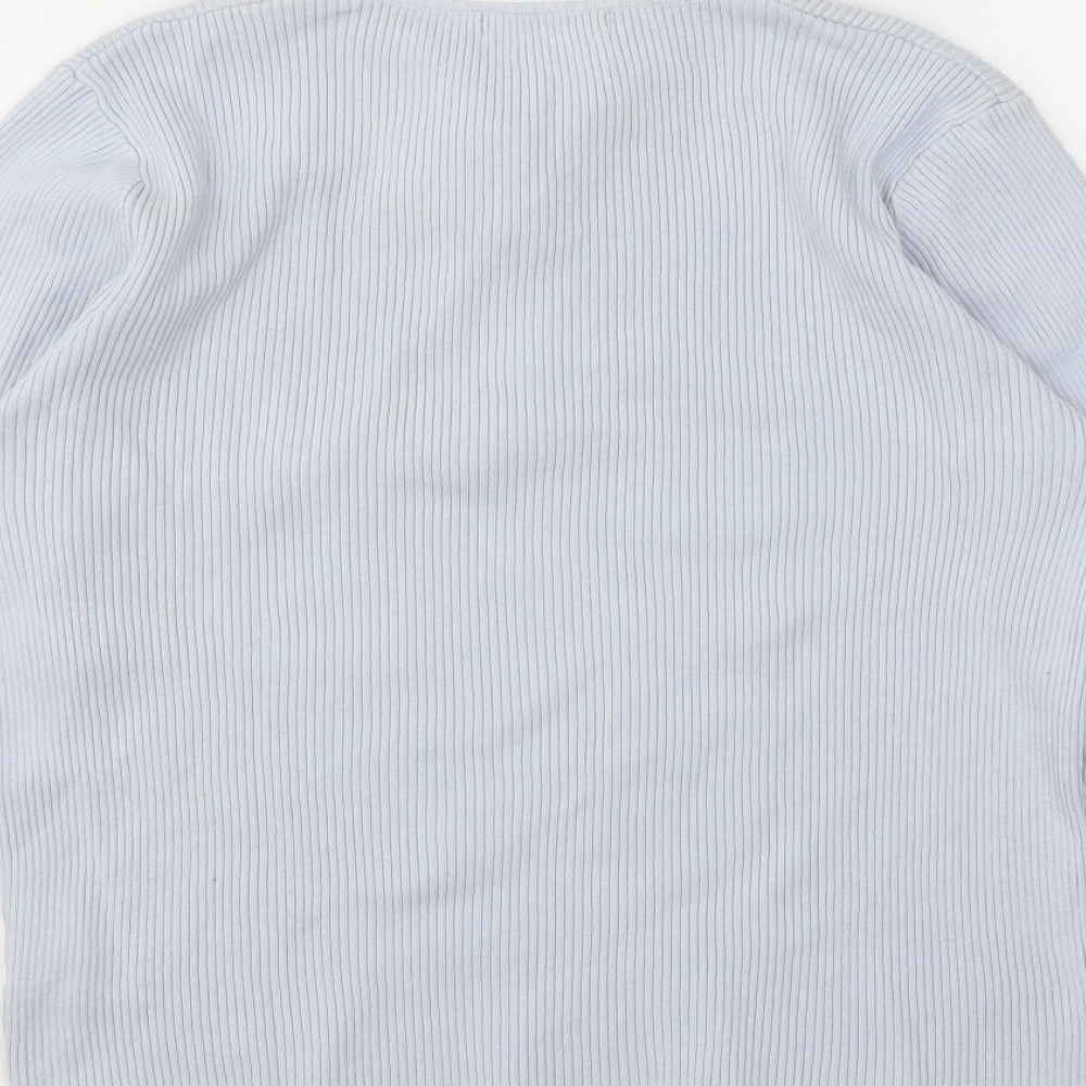 BEBBIE MORGAN Womens Blue Pullover Jumper Size XL