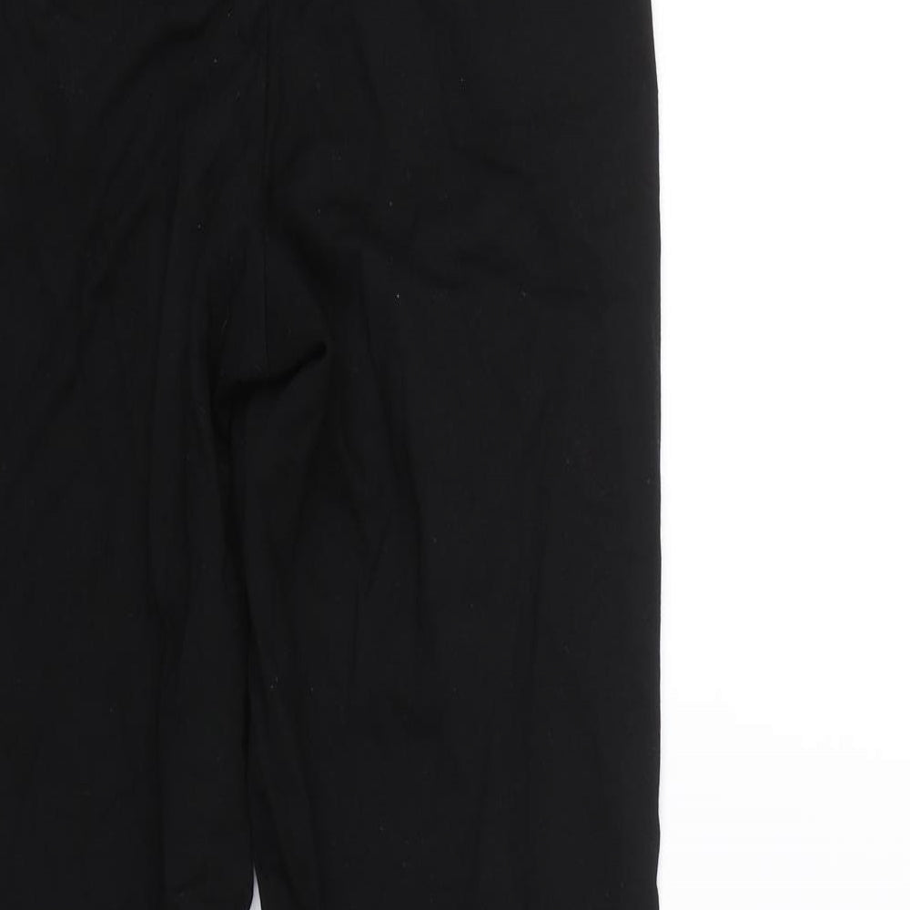 VERO MODA Womens Black Cropped Leggings Size XS L22.5 in