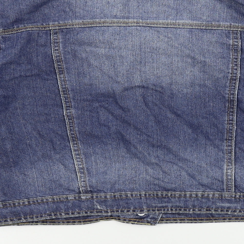 F&F Womens Blue Jacket Coat Size 14
