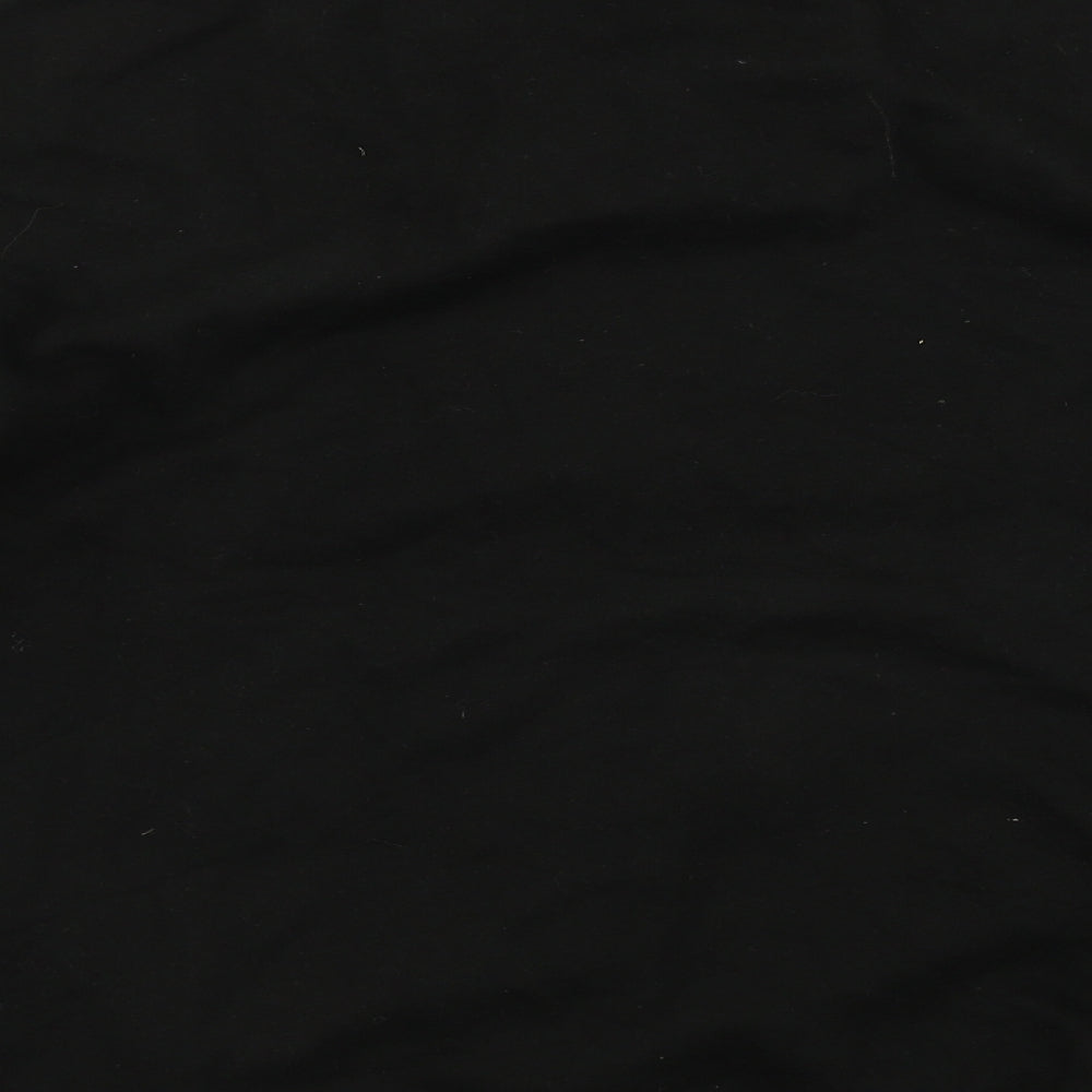 less than zero Womens Black Pullover Jumper Size L