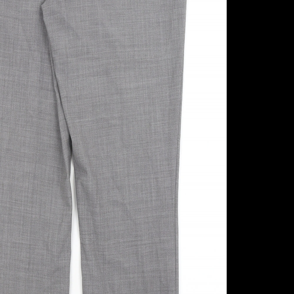 Atelier Gardeur Womens Grey Trousers Size 18 L28.5 in