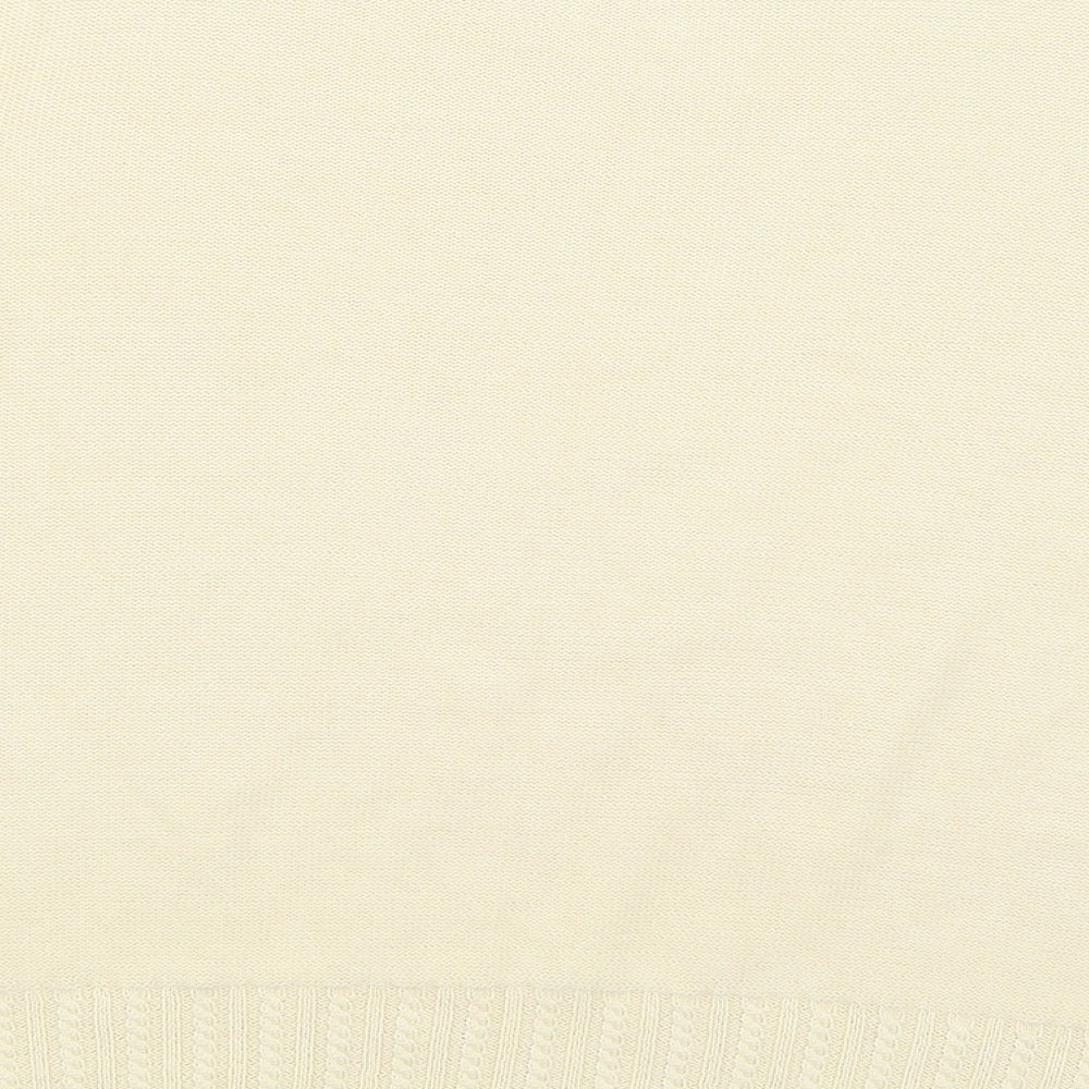 Country Casuals Womens Beige Basic T-Shirt Size L
