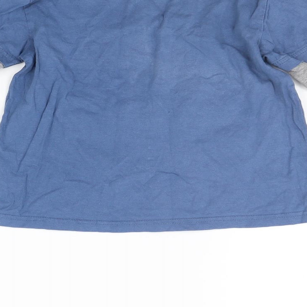 TvMania Girls Blue Basic T-Shirt Size 6 Years