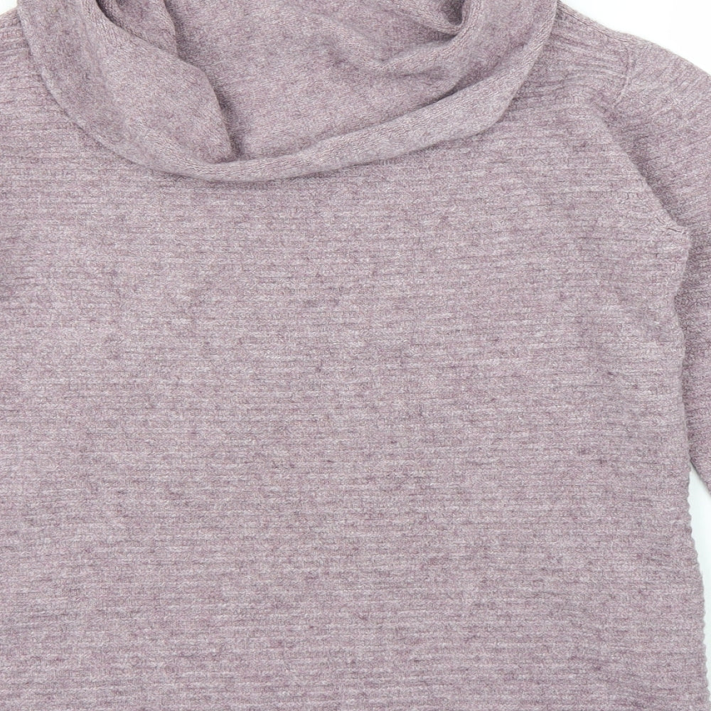 Preworn Womens Purple Pullover Jumper Size M