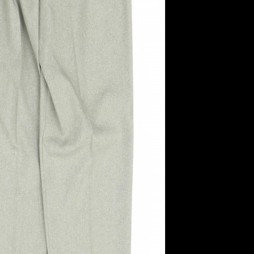 Classics Womens Green Trousers Size 12 L25 in