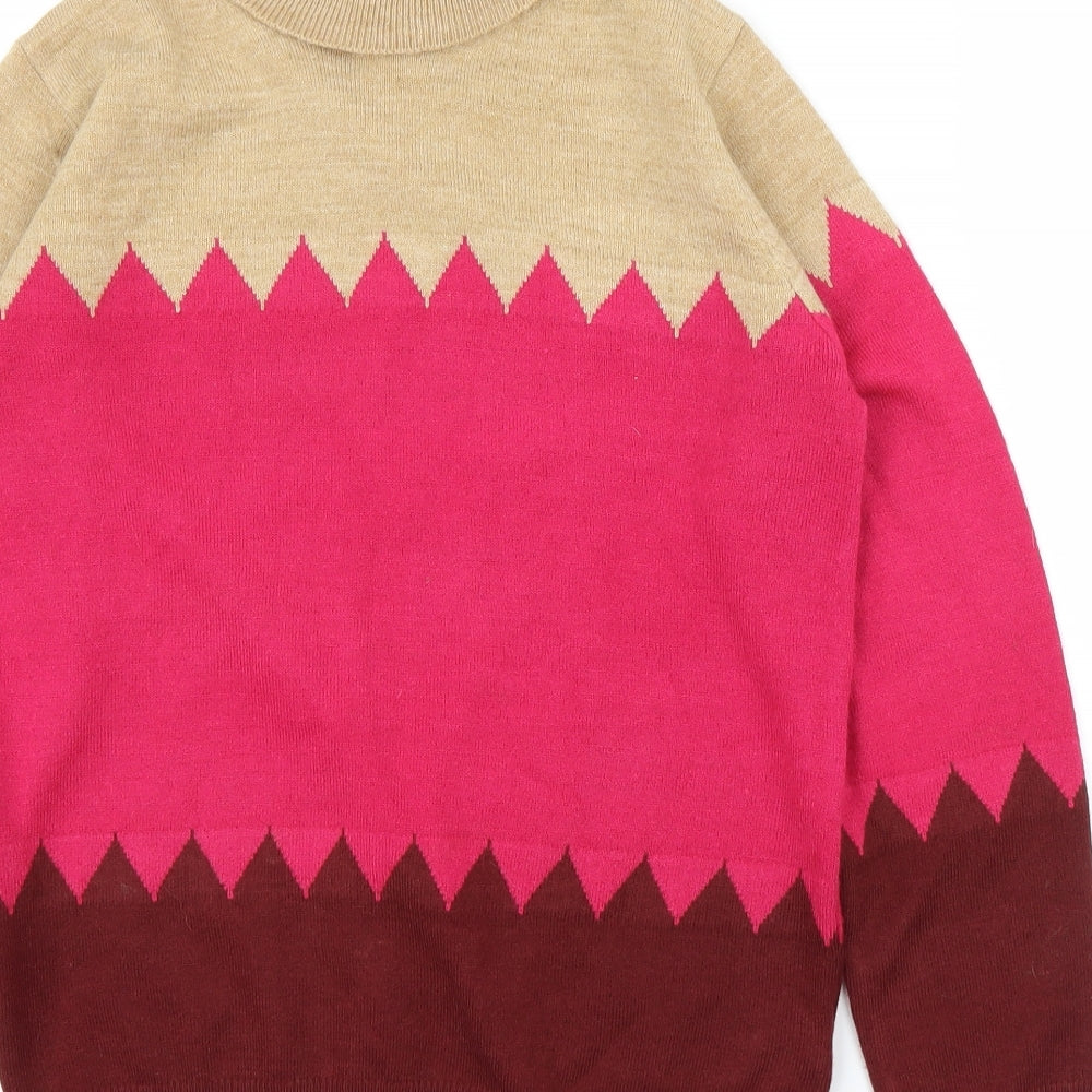 Marks & Spencer Womens Pink Pullover Jumper Size 8