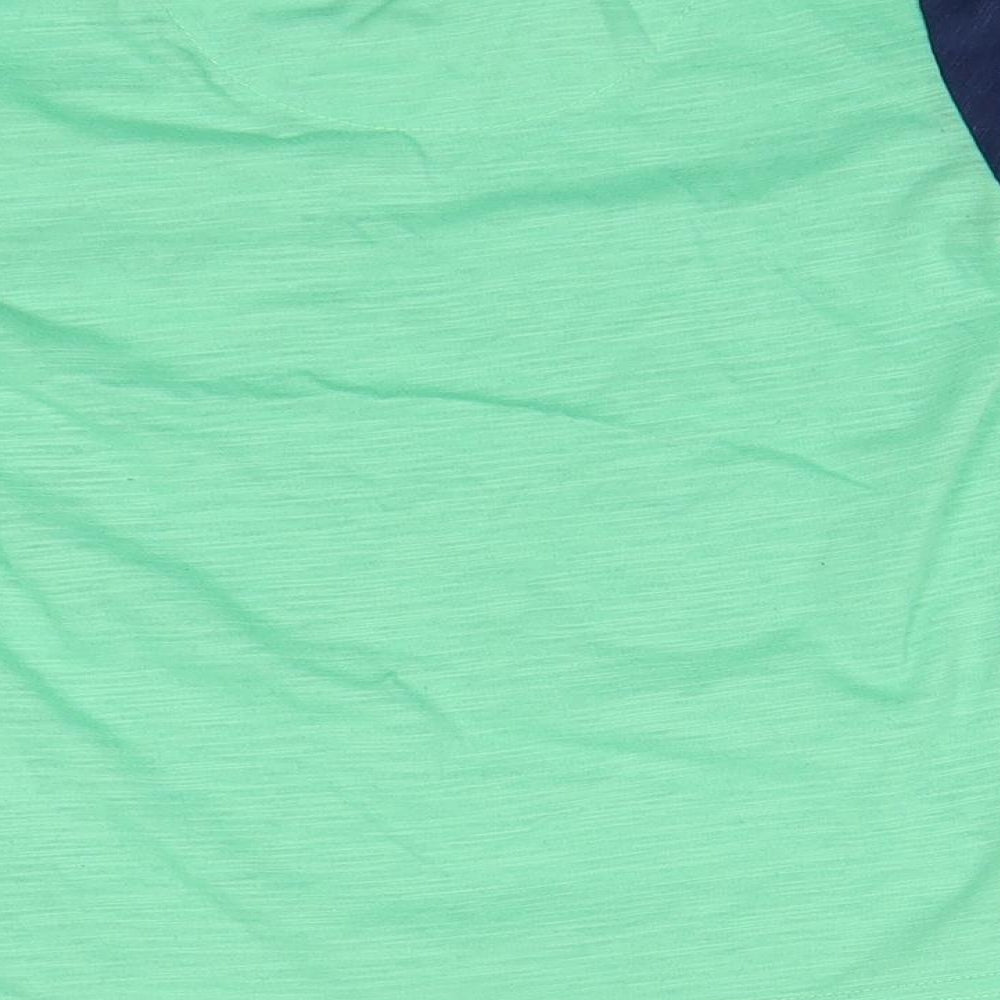 B&Q Kids Boys Green Jersey Basic T-Shirt Size 6 Years