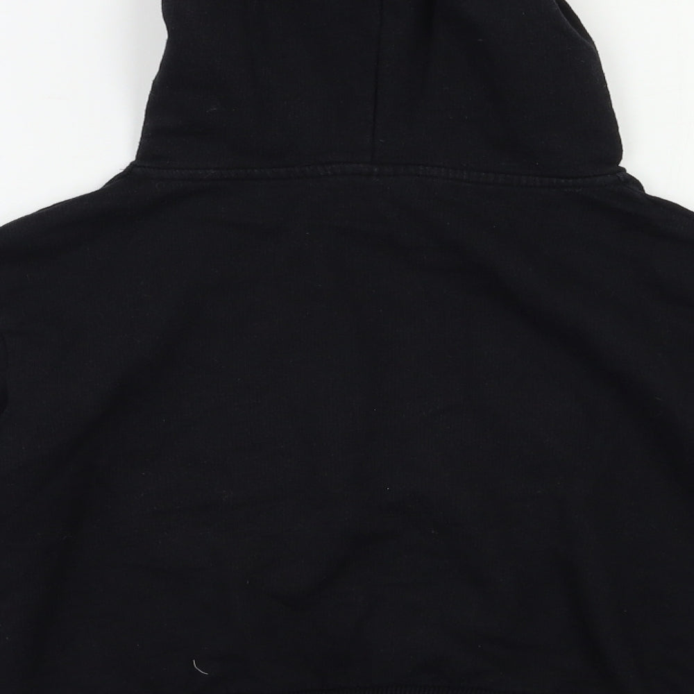 YD Girls Black Pullover Hoodie Size 12 Years - Sequin detail