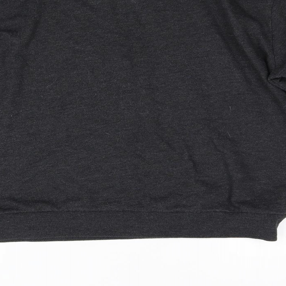 Divided Womens Grey Pullover Sweatshirt Size M
