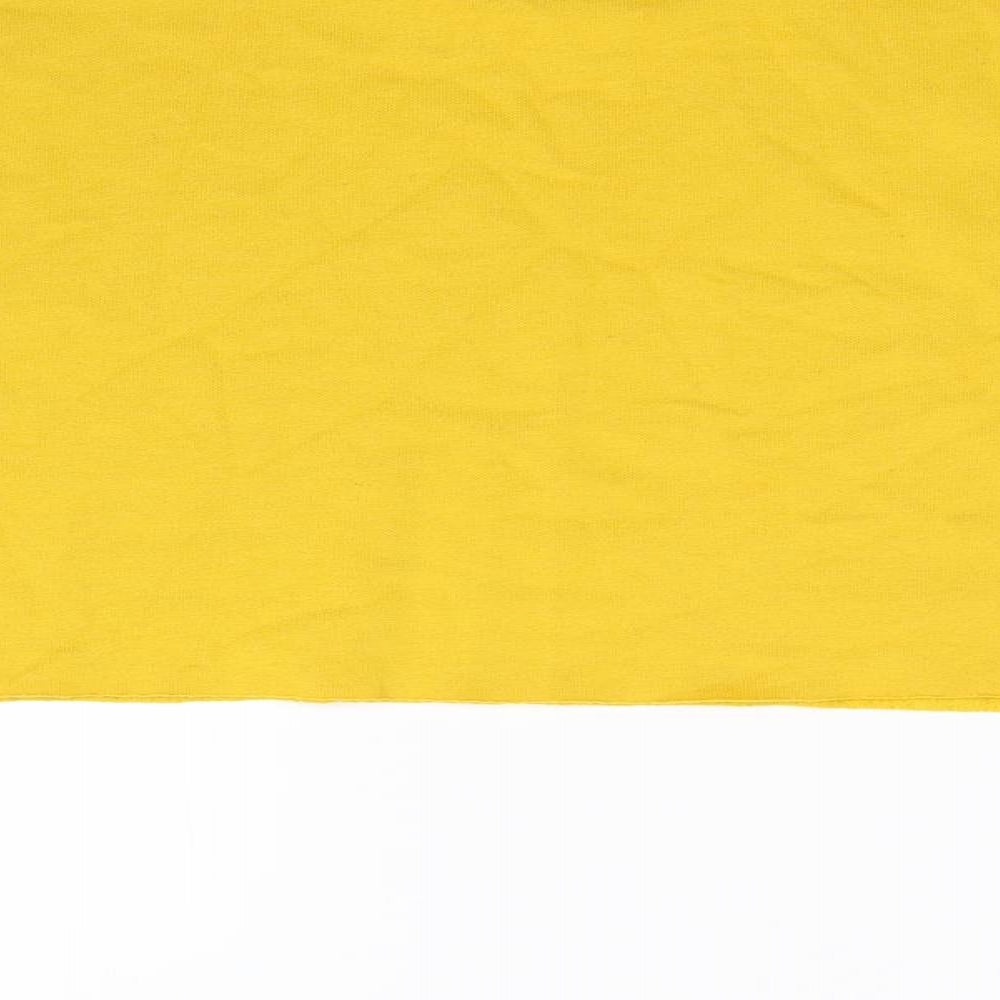 Primark Womens Yellow Pullover Sweatshirt Size XS