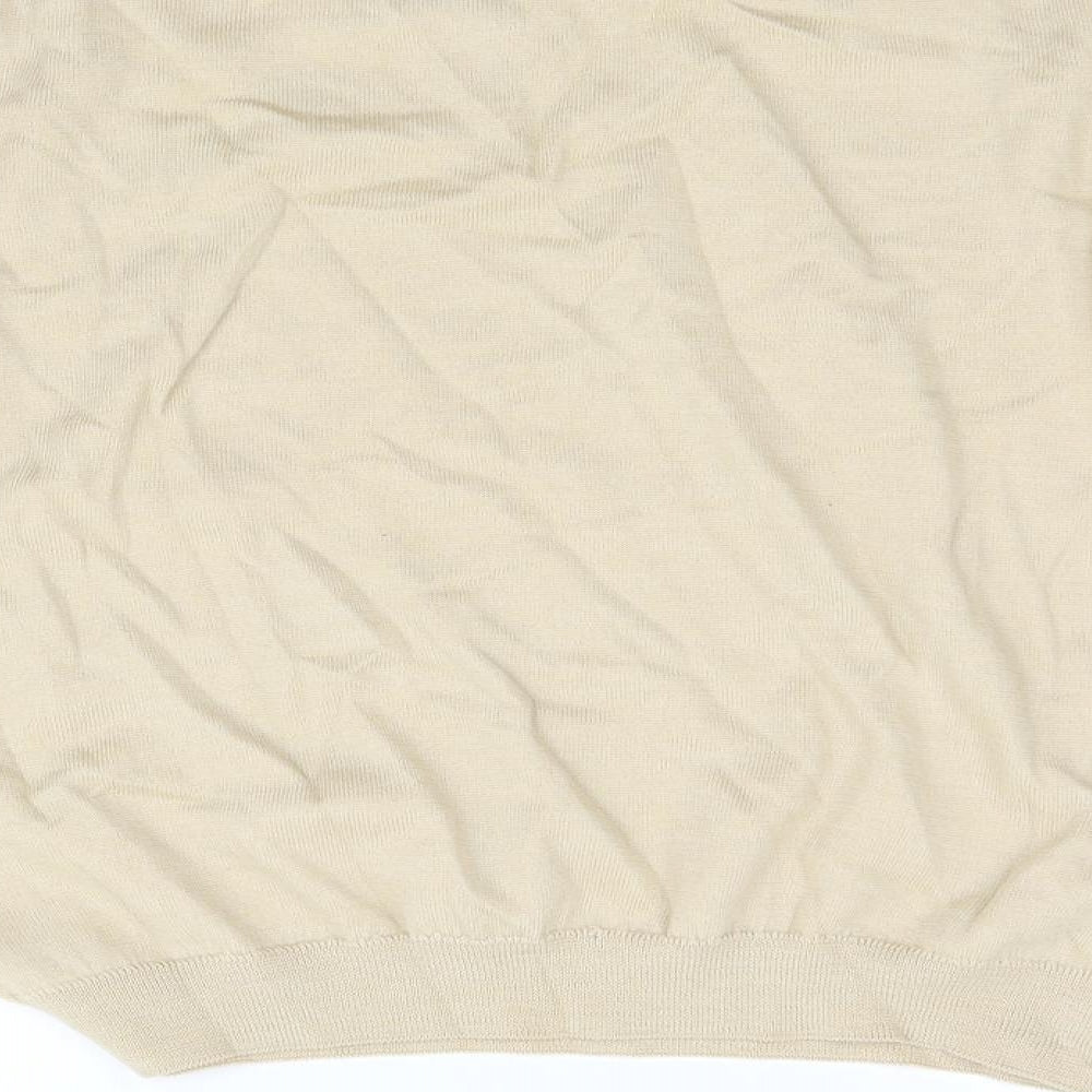 Country Collection Womens Beige Knit Pullover Jumper Size 16