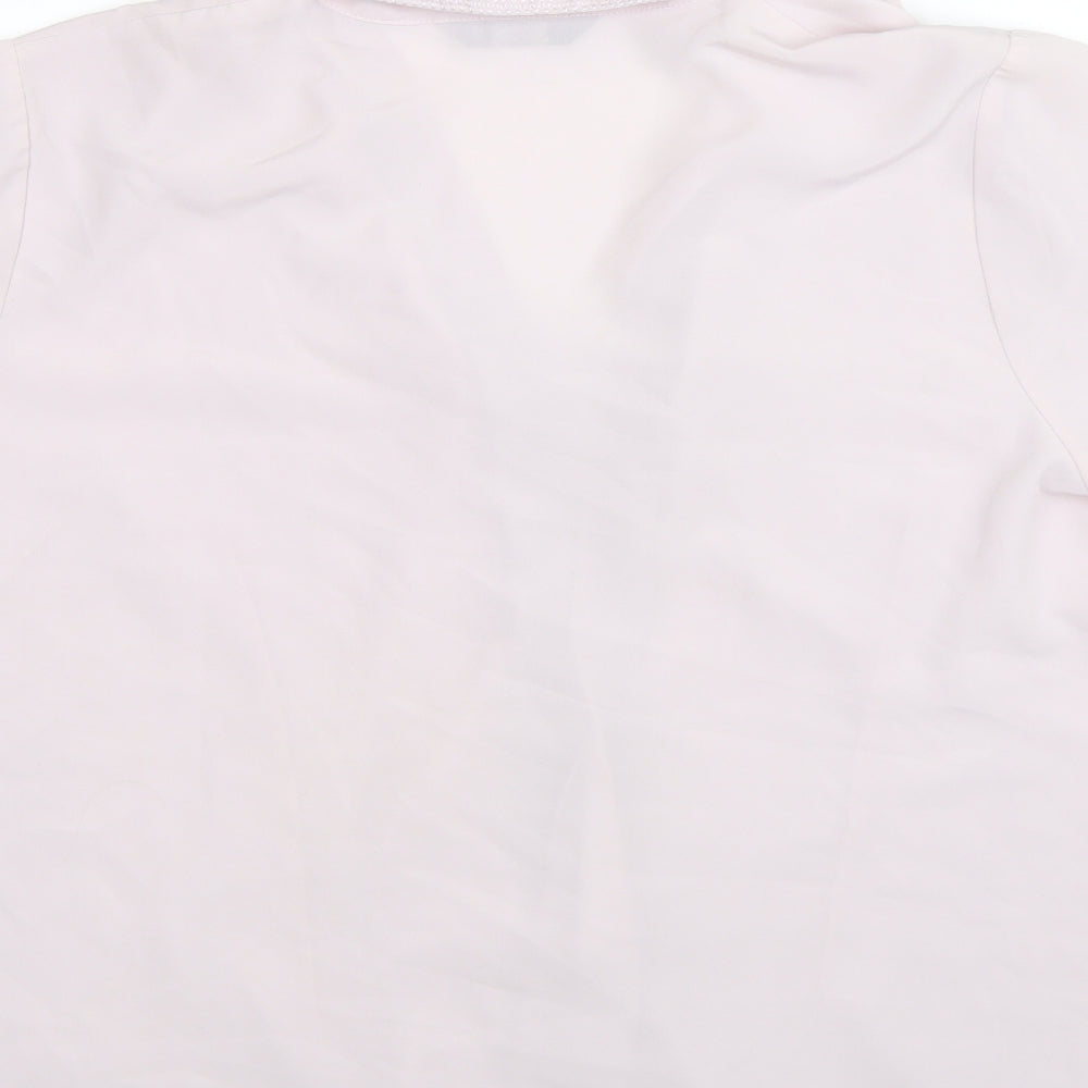 Bonmarché Womens Purple Basic Button-Up Size 18